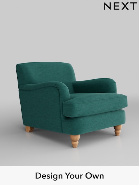 Fine Chenille Easy Clean/Dark Juniper Green Lilly Ii (N36868) | £650