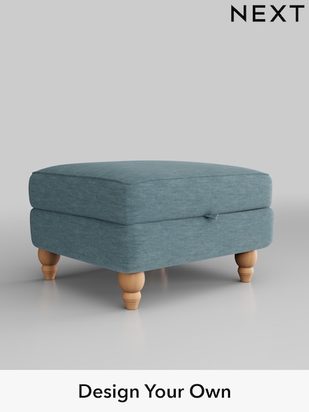 Fine Chenille Easy Clean/Mid Blue Lilly Ii (N36874) | £475