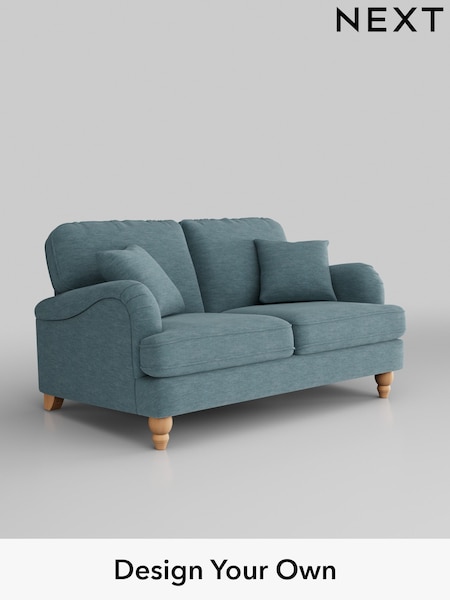 Fine Chenille Easy Clean/Mid Blue Lilly Ii (N36874) | £850