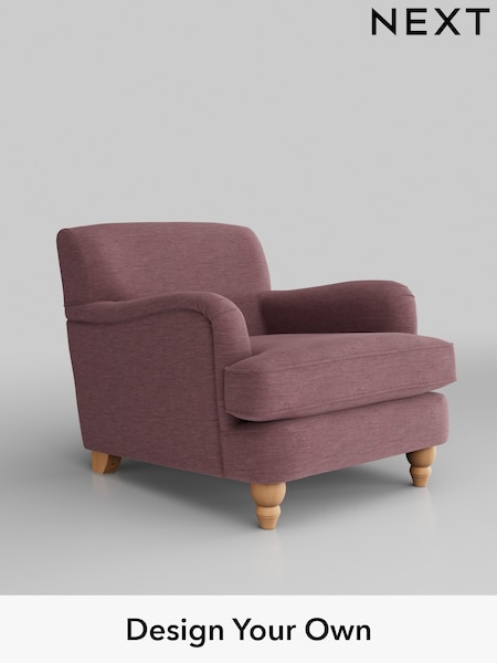 Fine Chenille Easy Clean/Mid Mulberry Purple Lilly Ii (N36875) | £650