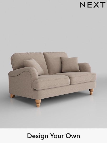 Fine Chenille Easy Clean/Mid Taupe Brown Lilly Ii (N36882) | £850