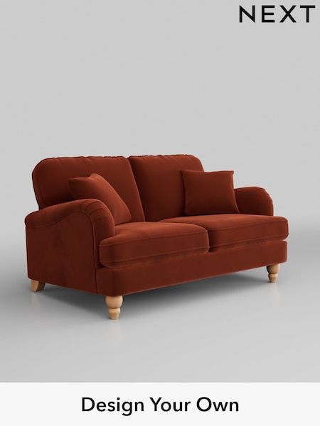 Plush Velvet Easy Clean/Ginger Orange Lilly Ii (N36907) | £850