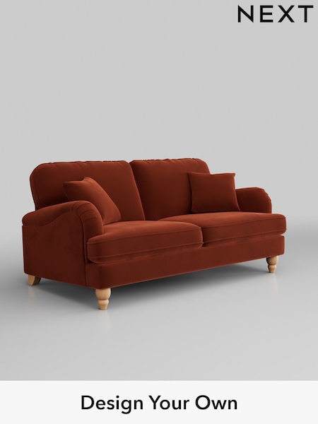 Plush Velvet Easy Clean/Ginger Orange Lilly Ii (N36907) | £950