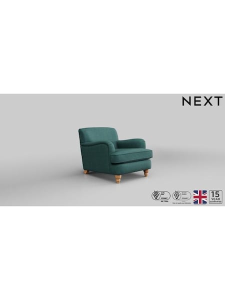 Tweedy Chenille/Dark Teal Green Lilly Ii (N36959) | £550