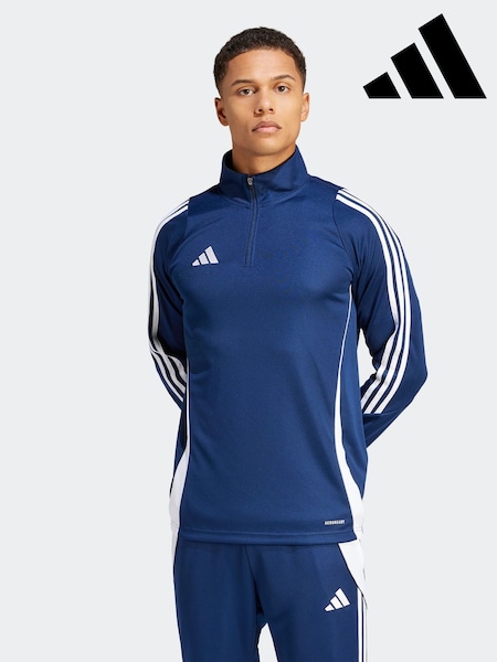 adidas Navy Blue Tiro 24 Training Top (N37589) | £40