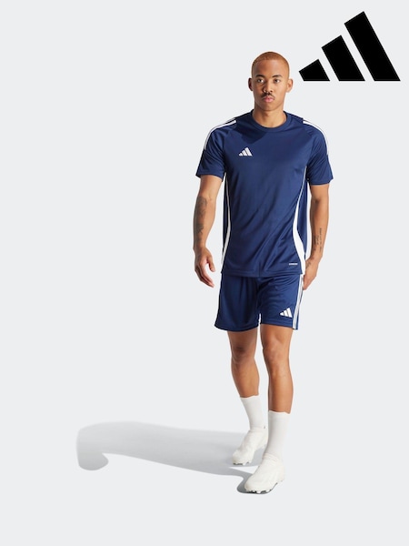 adidas Dark Blue Tiro 24 Jersey (N37593) | £23