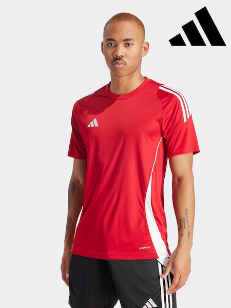 adidas Red Tiro 24 Jersey (N37594) | £23
