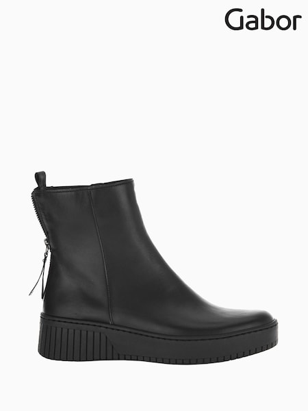 Gabor Tower Leather Ankle Boots (N38048) | £125