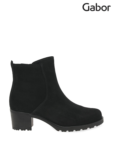 Gabor Wide Fit Delight Suede Ankle Boots (N38056) | £115