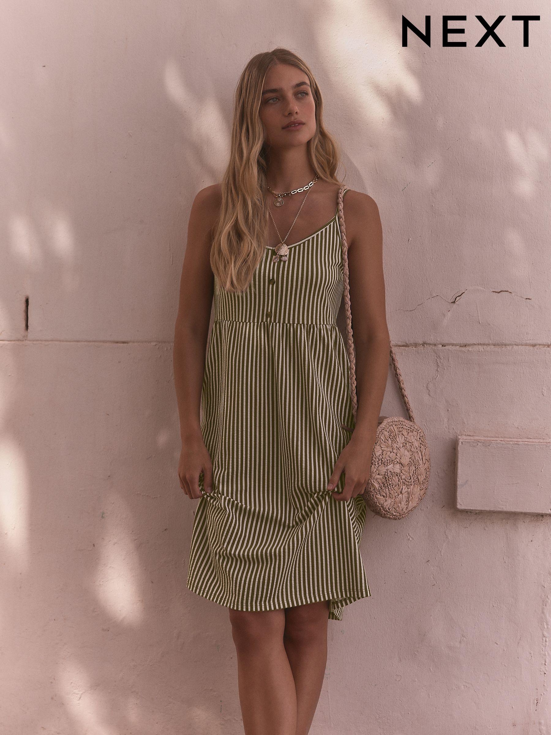 Cotton Dresses Cotton Slip Dresses Next Official Site
