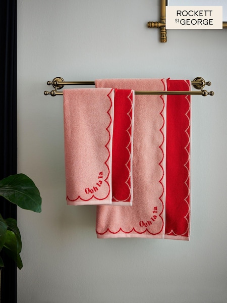 Rockett St George Ooh La La Slogan 100% Cotton Towel (N39332) | £12 - £22