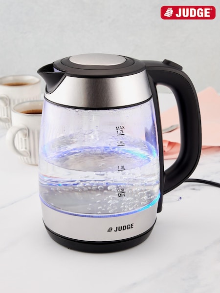 Judge 1.7L Glass Kettle (N39372) | £35