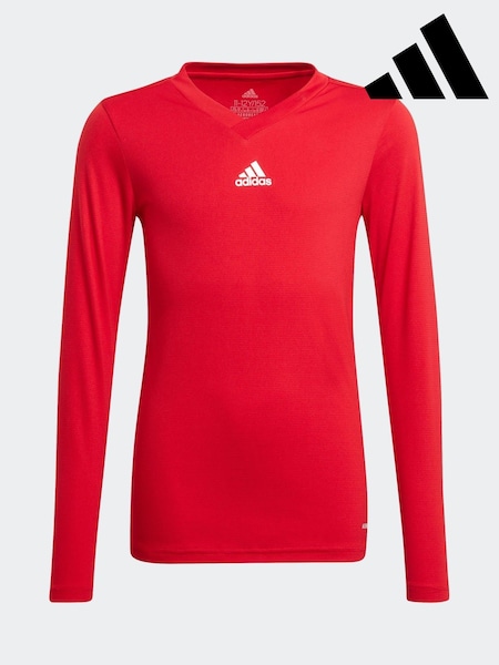 adidas Red Team Base T-Shirt (N39762) | £12