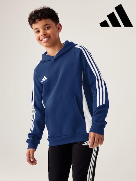 adidas Navy Tiro 24 Sweat Hoodie (N39784) | £35