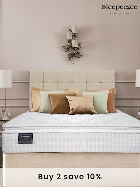 Sleepeezee White Memory Ultra 3000 Mattress (N40191) | £575 - £1,020