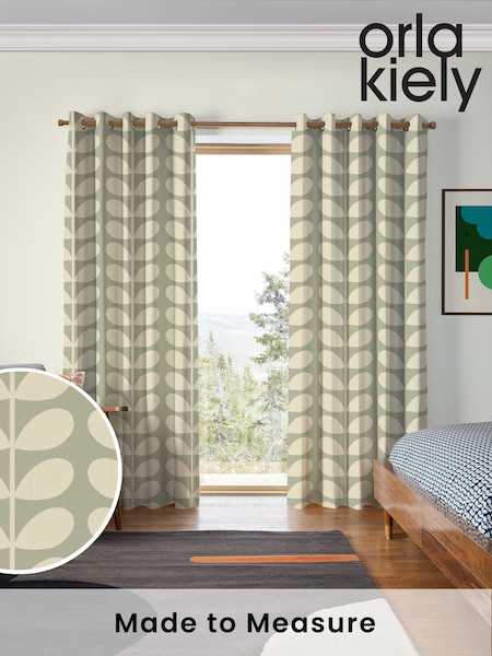 Orla Kiely Pebble Jumbo Solid Stem Made to Measure Curtains (N40518) | £91