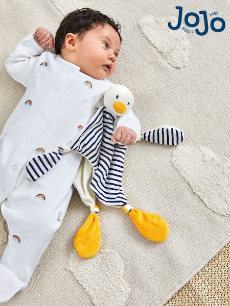 JoJo Maman Bébé Breton Duck Breton Duck Comforter (N40731) | £12