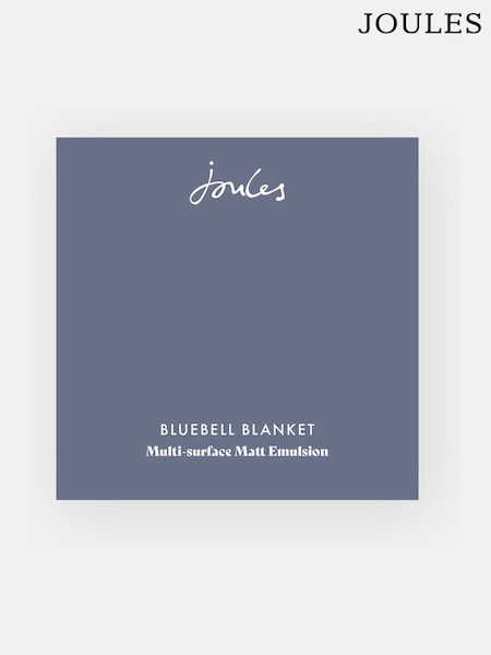 Joules Bluebell Blanket Blue Peel and Stick Sample (N40871) | £1