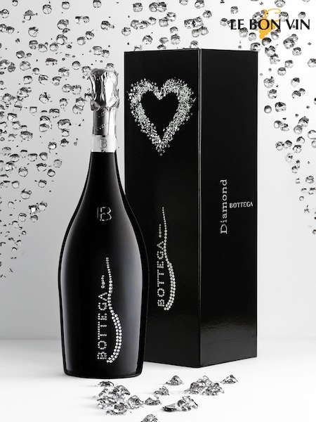 Le Bon Vin Bottega Diamond Sparkling Wine Boxed Gift (N40928) | £46