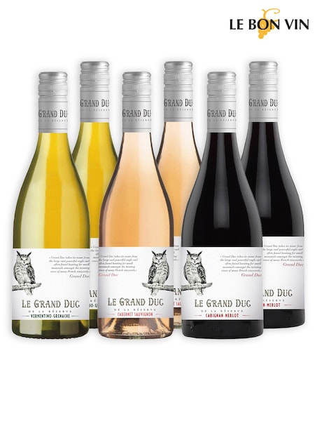 Le Bon Vin Le Grand Duc French Mixed Wine Case (N40933) | £71