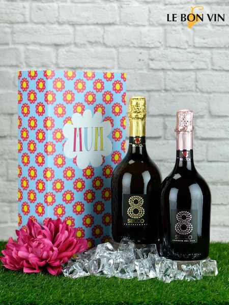 Le Bon Vin Mum Vintage Prosecco Wine Duo Boxed Gift (N40938) | £40