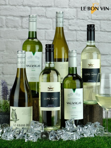 Le Bon Vin Easy Drinking Whites Mixed Wine Case (N40956) | £71