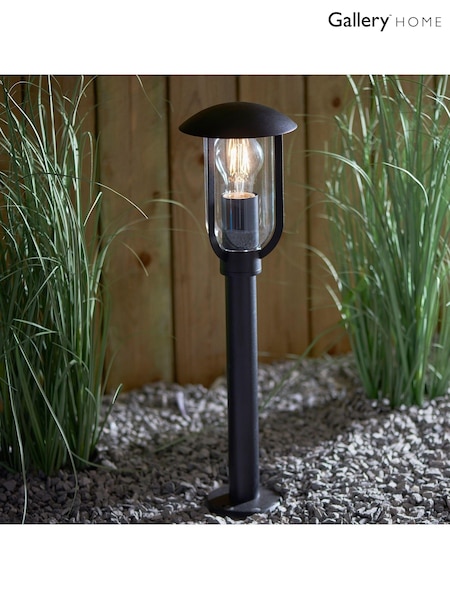 Gallery Home Black Cornwall 1 Bulb Outdoor Wall Light (N41346) | £51