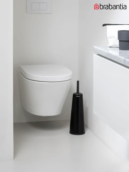 Brabantia Black ReNew Toilet Brush (N41657) | £27