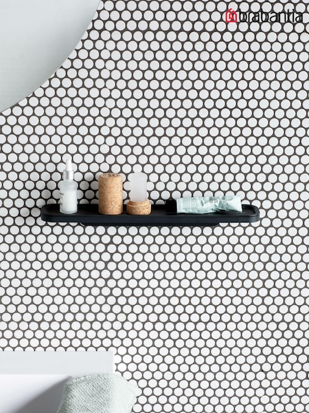 Brabantia Grey Bathroom Shelf (N41698) | £40