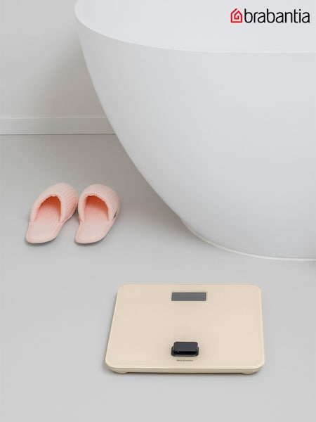 Brabantia Cream ReNew Battery Free Bathroom Scale (N41718) | £40
