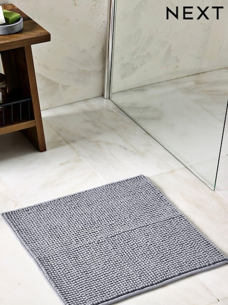 Light Dove Bobble Bath Mat (N41769) | £7