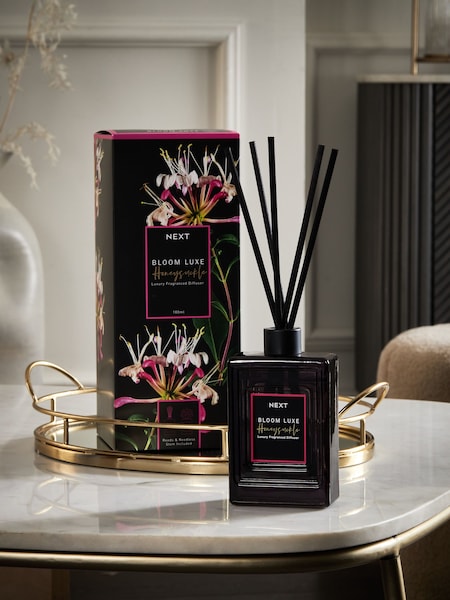 Honeysuckle Bloom Luxe 180ml Diffuser (N43649) | £24