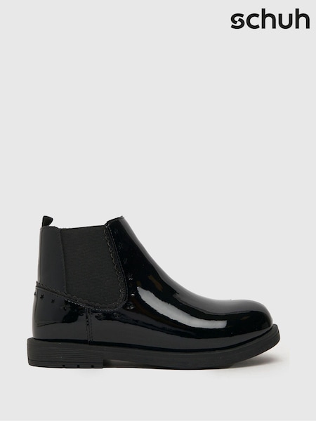 Schuh Black Classy Boots (N44320) | £34