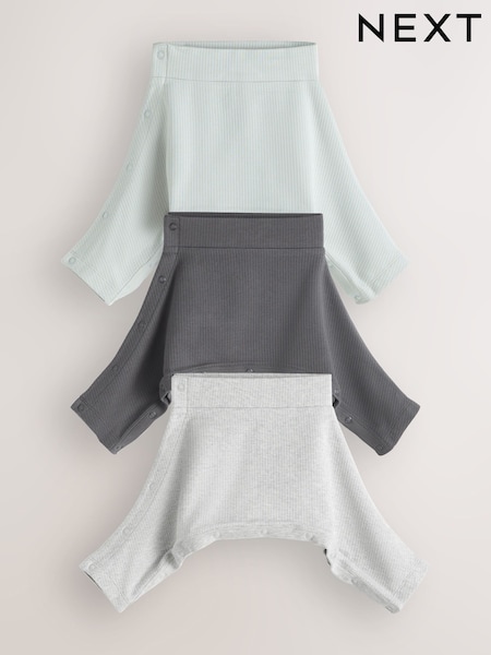 Blue Hip Dysplasia 100% Cotton Leggings 3 Pack (0-3yrs) (N45123) | £19 - £21