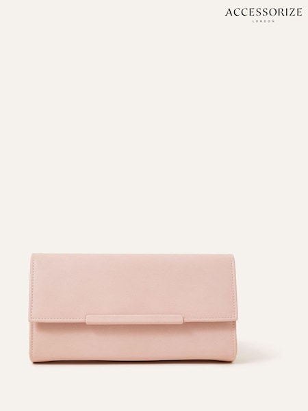 Accessorize Nude Clean Bar Clutch Bag (N45601) | £30
