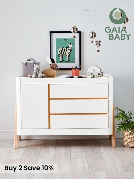 Gaia Baby White Hera Changing Unit (N45998) | £600