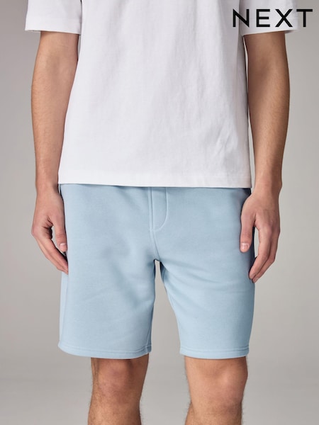 Light Blue Soft Fabric Jersey Shorts (N47399) | £18