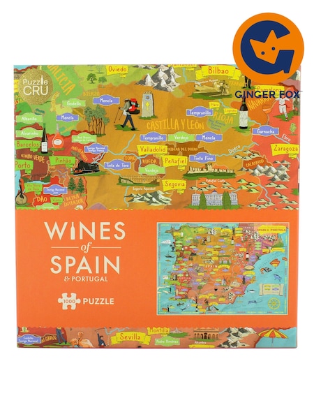 Ginger Fox Puzzle Cru Wines Of Spain And Portugal (N47455) | £18