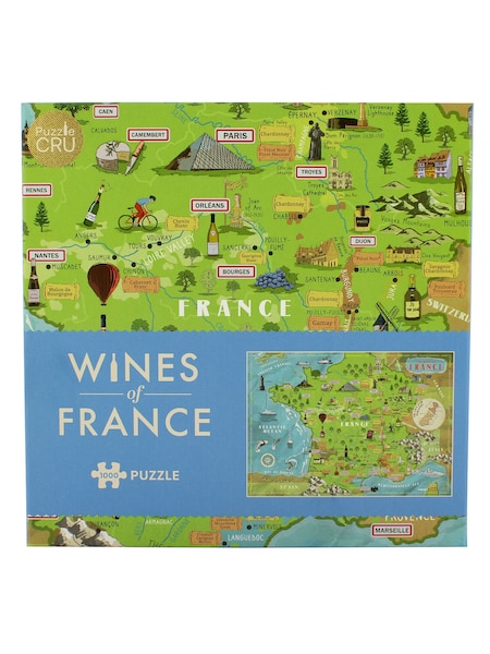 Ginger Fox Puzzle Cru Wines Of France (N47456) | £18