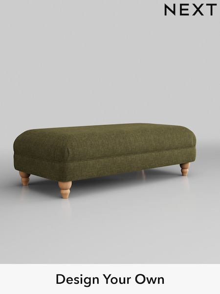 Luxe Chenille Weave/Dark Moss Green Ashford Relaxed Sit (N47625) | £525