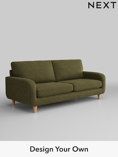 Luxe Chenille Weave/Dark Moss Green Camden (N47628) | £1,199