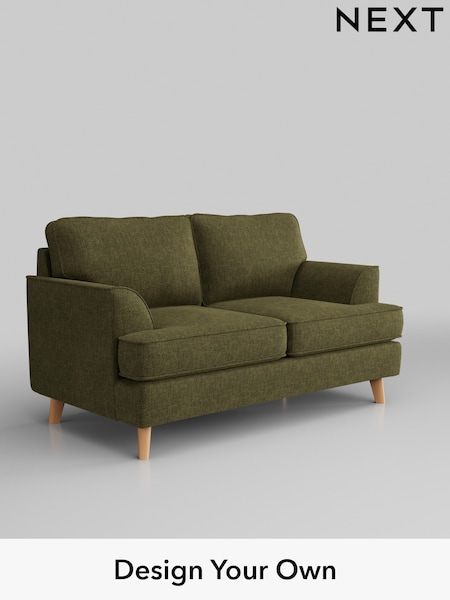 Luxe Chenille Weave/Dark Moss Green Peyton (N47635) | £975