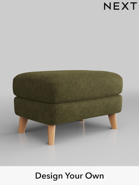 Luxe Chenille Weave/Dark Moss Green Conway Relaxed Sit (N47644) | £475