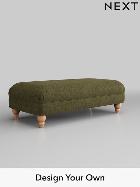 Luxe Chenille Weave/Dark Moss Green Ashford (N47645) | £525