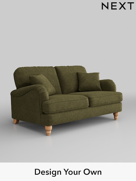 Luxe Chenille Weave/Dark Moss Green Lilly Ii (N47648) | £950