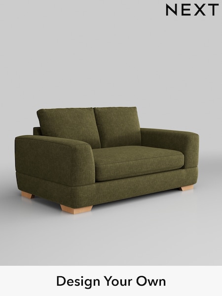 Luxe Chenille Weave/Dark Moss Green Clayton (N47665) | £1,225