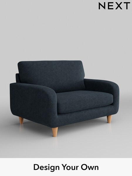 Luxe Chenille Weave/Navy Blue Camden (N47674) | £899