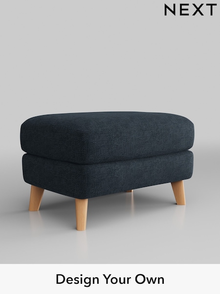 Luxe Chenille Weave/Navy Blue Conway Relaxed Sit (N47690) | £475