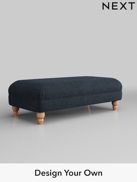 Luxe Chenille Weave/Navy Blue Ashford (N47691) | £525