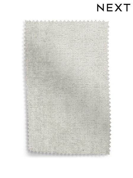 Oyster Fabric by The Metre Plush Chenille (N47740) | £100 - £400